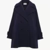 Abrigo cruzado oversize de lana Abrigo cruzado oversize de lana