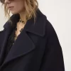 Abrigo cruzado oversize de lana Abrigo cruzado oversize de lana