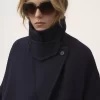 Abrigo cruzado oversize de lana Abrigo cruzado oversize de lana