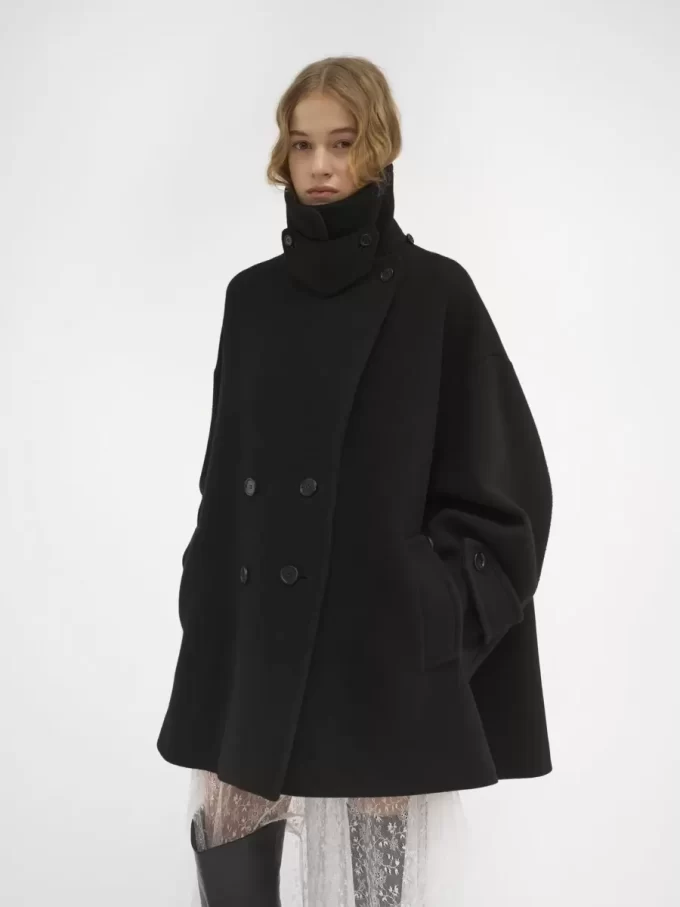 Abrigo oversize de lana Abrigo oversize de lana