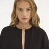 Blusa capa en georgette de seda Blusa capa en georgette de seda