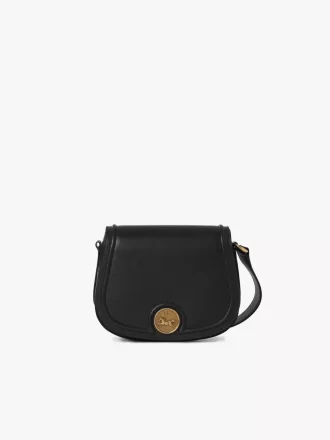 Bolsa de sillín Horse Medal en piel granulada Bolsa de sillín Horse Medal en piel granulada