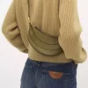 Bolso bandolera Banana de piel granulada Bolso bandolera Banana de piel granulada