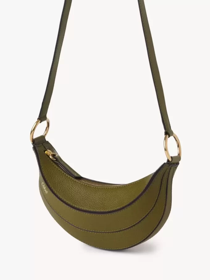 Bolso bandolera Banana de piel granulada Bolso bandolera Banana de piel granulada