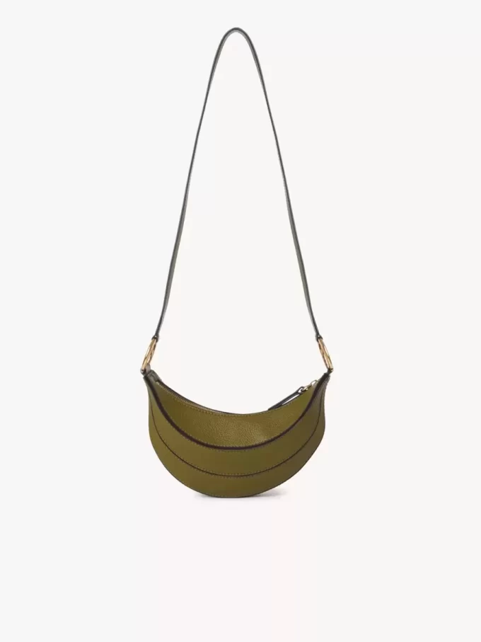 Bolso bandolera Banana de piel granulada Bolso bandolera Banana de piel granulada