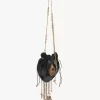 Bolso bandolera Château Treasures en piel granulada y ante Bolso bandolera Château Treasures en piel granulada y ante