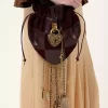 Bolso bandolera Château Treasures en piel granulada y ante Bolso bandolera Château Treasures en piel granulada y ante