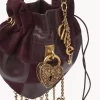 Bolso bandolera Château Treasures en piel granulada y ante Bolso bandolera Château Treasures en piel granulada y ante