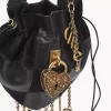 Bolso bandolera Château Treasures en piel granulada y ante Bolso bandolera Château Treasures en piel granulada y ante
