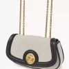 Bolso bandolera Horse Medal en lona y piel granulada Bolso bandolera Horse Medal en lona y piel granulada