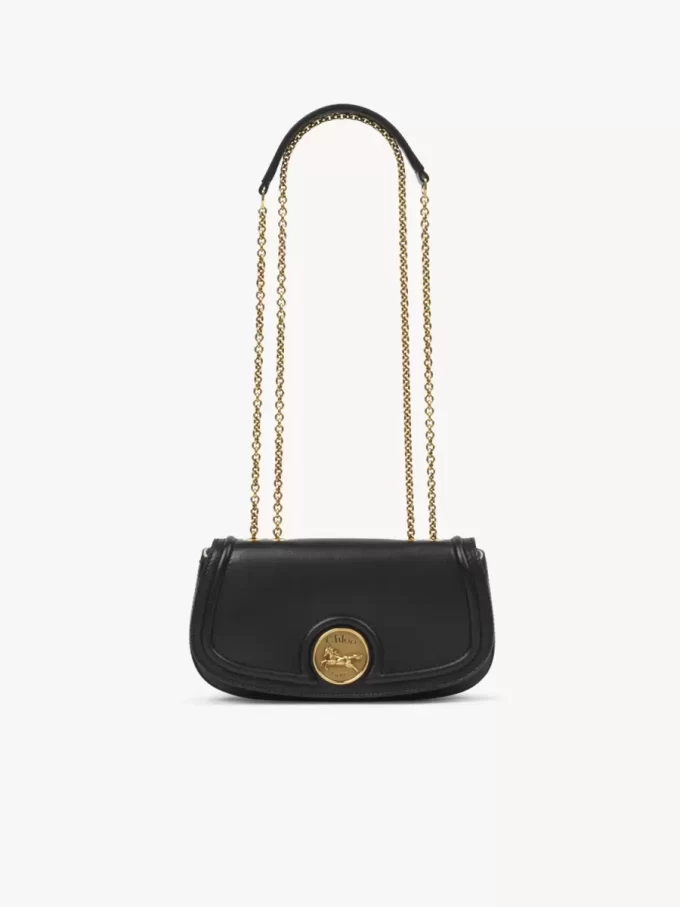 Bolso bandolera Horse Medal en piel granulada Bolso bandolera Horse Medal en piel granulada