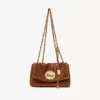 Bolso bandolera pequeño Chloé Heritage de terciopelo Bolso bandolera pequeño Chloé Heritage de terciopelo