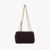 Bolso bandolera pequeño Chloé Heritage de terciopelo Bolso bandolera pequeño Chloé Heritage de terciopelo