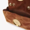 Bolso bandolera pequeño Chloé Heritage de terciopelo Bolso bandolera pequeño Chloé Heritage de terciopelo