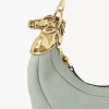 Bolso de hombro Chain Horse en piel granulada Bolso de hombro Chain Horse en piel granulada
