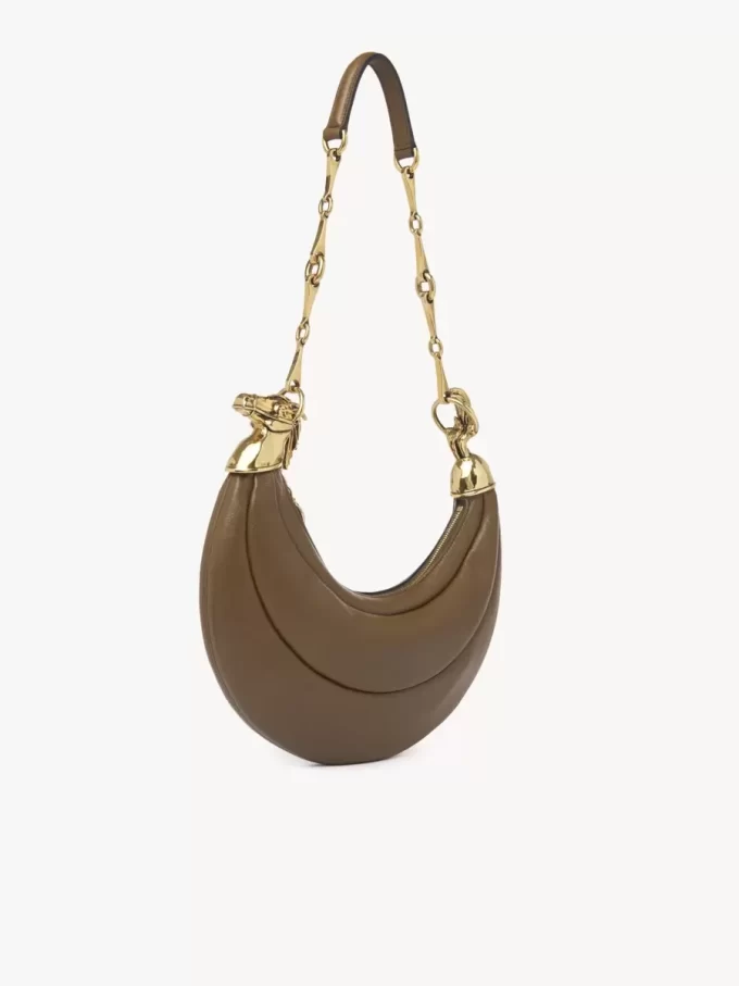 Bolso de hombro Chain Horse en piel suave Bolso de hombro Chain Horse en piel suave
