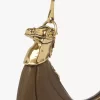 Bolso de hombro Chain Horse en piel suave Bolso de hombro Chain Horse en piel suave