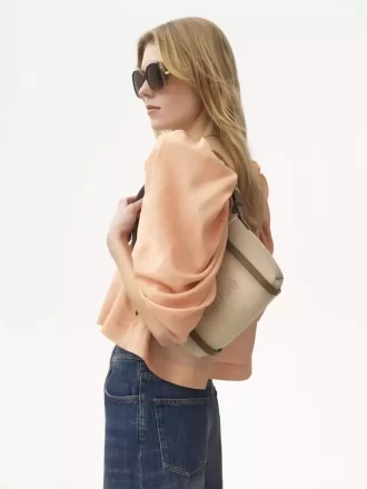 Bolso de hombro Chloé Carry en lona Bolso de hombro Chloé Carry en lona