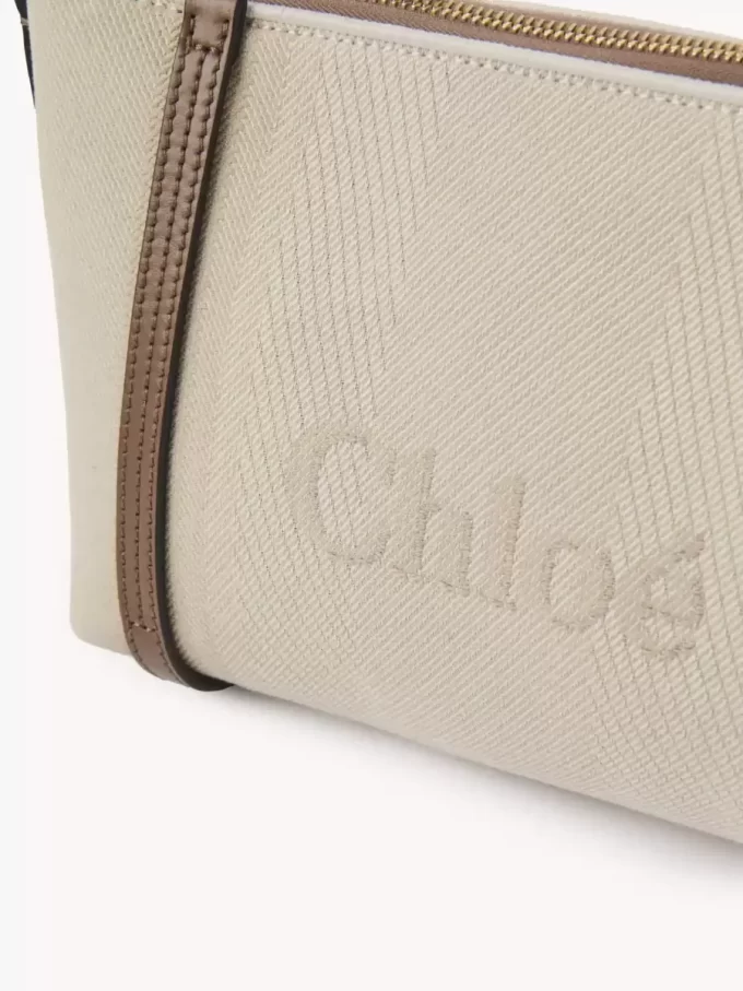 Bolso de hombro Chloé Carry en lona Bolso de hombro Chloé Carry en lona