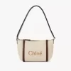 Bolso de hombro Chloé Carry en rafia Bolso de hombro Chloé Carry en rafia