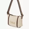 Bolso de hombro Chloé Carry en rafia Bolso de hombro Chloé Carry en rafia