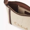 Bolso de hombro Chloé Carry en rafia Bolso de hombro Chloé Carry en rafia