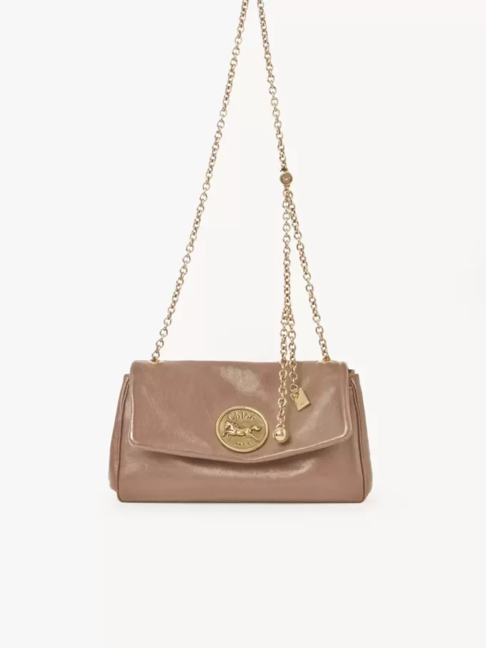 Bolso de hombro Chloé Heritage en piel granulada Bolso de hombro Chloé Heritage en piel granulada