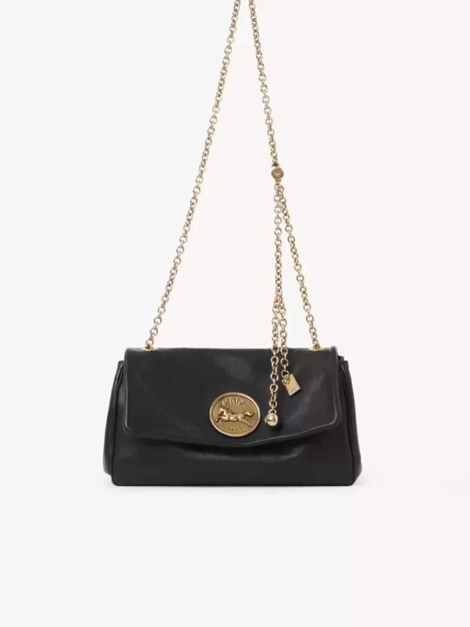 Bolso de hombro Chloé Heritage en piel granulada Bolso de hombro Chloé Heritage en piel granulada