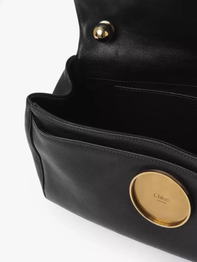 Bolso de hombro Chloé Heritage en piel granulada Bolso de hombro Chloé Heritage en piel granulada
