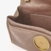 Bolso de hombro Chloé Heritage en piel granulada Bolso de hombro Chloé Heritage en piel granulada