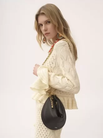 Bolso de hombro Chloé Icons en piel suave Bolso de hombro Chloé Icons en piel suave