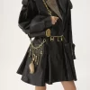 Bolso de hombro Château Treasures en piel granulada Bolso de hombro Château Treasures en piel granulada