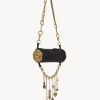 Bolso de hombro Château Treasures en piel granulada Bolso de hombro Château Treasures en piel granulada