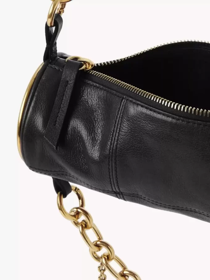 Bolso de hombro Château Treasures en piel granulada Bolso de hombro Château Treasures en piel granulada
