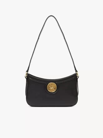 Bolso de hombro Horse Medal en piel granulada Bolso de hombro Horse Medal en piel granulada