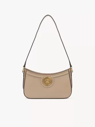Bolso de hombro Horse Medal en piel granulada Bolso de hombro Horse Medal en piel granulada