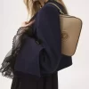 Bolso de hombro Horse Medal en piel granulada Bolso de hombro Horse Medal en piel granulada