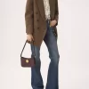 Bolso de hombro Horse Medal en piel granulada Bolso de hombro Horse Medal en piel granulada