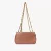 Bolso de hombro pequeño Chloé Heritage de piel granulada Bolso de hombro pequeño Chloé Heritage de piel granulada