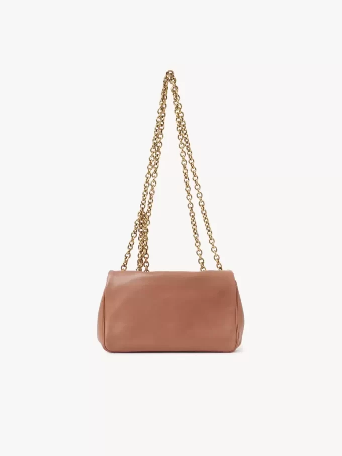 Bolso de hombro pequeño Chloé Heritage de piel granulada Bolso de hombro pequeño Chloé Heritage de piel granulada