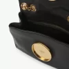 Bolso de hombro pequeño Chloé Heritage de piel granulada Bolso de hombro pequeño Chloé Heritage de piel granulada