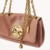 Bolso de hombro pequeño Chloé Heritage de piel granulada Bolso de hombro pequeño Chloé Heritage de piel granulada