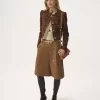 Bolso de hombro pequeño Chloé Heritage de piel granulada Bolso de hombro pequeño Chloé Heritage de piel granulada