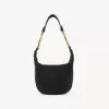Bolso de mano pequeño tipo pulsera en piel de ante Bolso de mano pequeño tipo pulsera en piel de ante