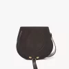 Bolso de sillín Marcie en piel de ante Bolso de sillín Marcie en piel de ante