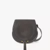 Bolso de sillín Marcie en piel de ante Bolso de sillín Marcie en piel de ante