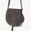 Bolso de sillín Marcie en piel de ante Bolso de sillín Marcie en piel de ante