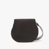 Bolso de sillín Marcie en piel de ante Bolso de sillín Marcie en piel de ante