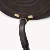Bolso de sillín Marcie en piel de ante Bolso de sillín Marcie en piel de ante