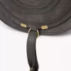 Bolso de sillín Marcie en piel de ante Bolso de sillín Marcie en piel de ante